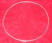 Twsted wire bangle